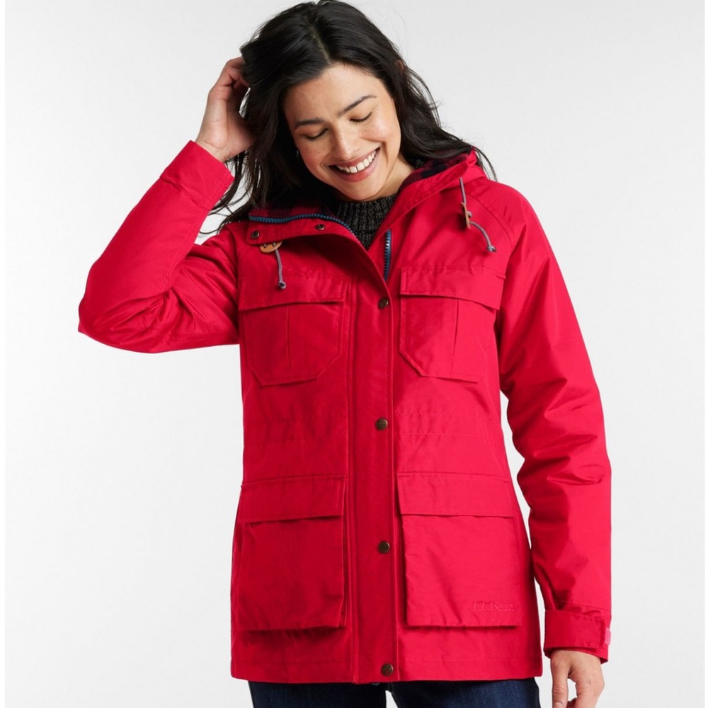Vintage 80s-90s LL Bean Women’s Baxter State Parka Winter Coat (size medium) - Picture 11 of 11